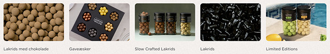 Lakrids med chokolade, Gaveæsker, Slow Crafted Lakrids, Lakrids, Limited Editions